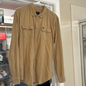 Men’s RVCA long sleeve button down